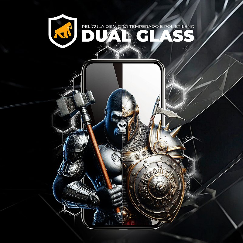 Pelicula Dual Glass Para iPhone 16 Pro Max / 17 Pro Max GShield