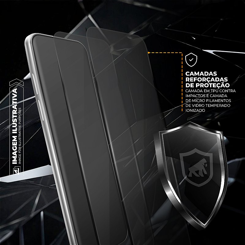Pelicula Dual Glass Para Samsung Galaxy S25 Ultra GShield