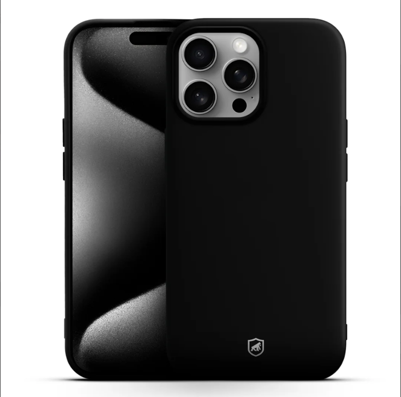 Capa Silicon Cloud - APPLE - Preta / Rosa - Gshield