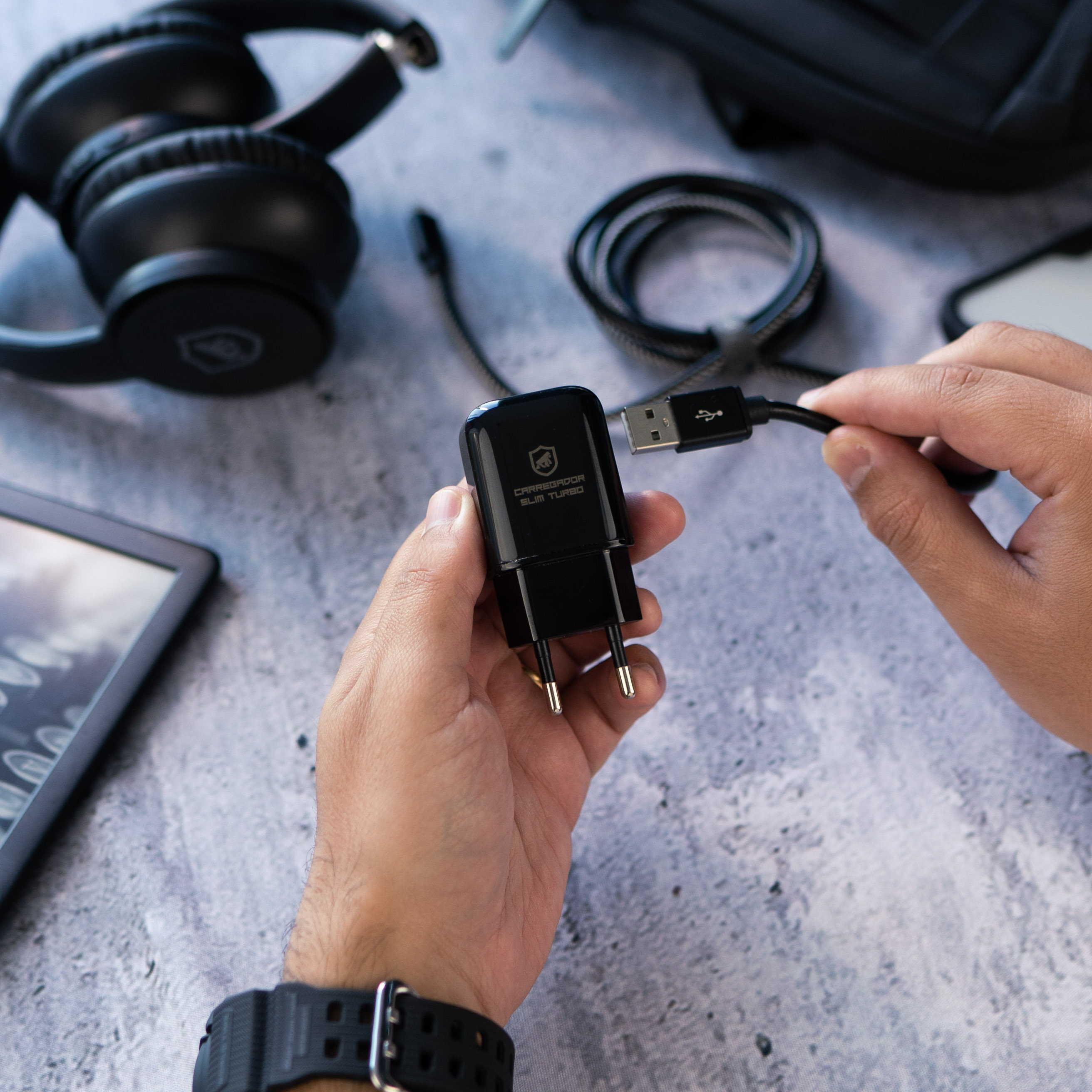 Carregador Turbo Slim - Gshield