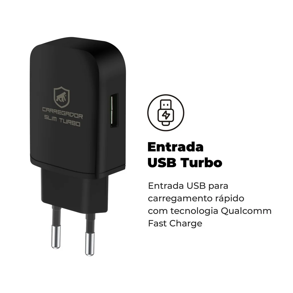 Carregador Turbo Slim - Gshield