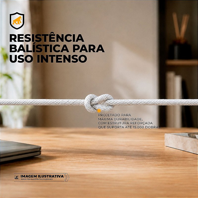Cabo Dual Armor USB-C para Lightning GShield